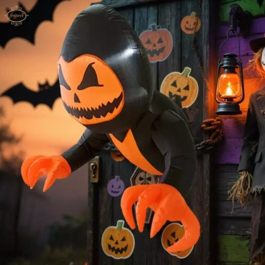 Bơm hơi Halloween 3,5 ft Phá vỡ từ cửa sổ, sân trước sân vườn, giảm giá 517.000₫ 7