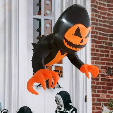 Bơm hơi Halloween 3,5 ft Phá vỡ từ cửa sổ, sân trước sân vườn, giảm giá 517.000₫ 8
