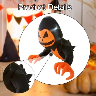 Bơm hơi Halloween 3,5 ft Phá vỡ từ cửa sổ, sân trước sân vườn, giảm giá 517.000₫ 9