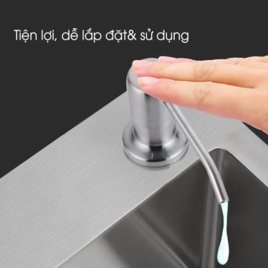 Bơm hút dầu rửa bát, xà phòng có vòi xịt tiện lợi - Gắn chìm dưới bồn rửa, thẩm mỹ cao, chỉ 38.996 ₫