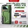 Bơm lóp 4in1 Medicar V3 PRO 20.000mAh – Công suất mạnh, đèn sáng, an toàn bình ô tô
