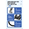 Bơm Lốp Điện Wisezen Không Dây Cầm Tay, Theo Dõi Áp Suất, Phù Hợp Xe Ô Tô, Xe Máy, Xe Đạp - Bảo Hành 24 Tháng 2