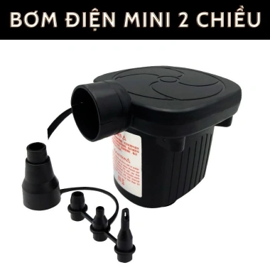 Bơm phao bể bơi cho bé - Máy bơm điện 2 chiều hút thổi, bảo hành 1 tháng, 75.000₫