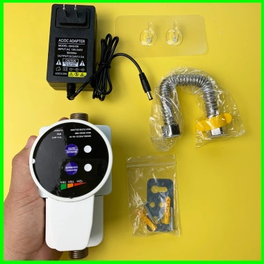 Bơm tăng áp 24V 100W - Tăng áp máy giặt, vòi hoa sen, lọc nước, tự động đóng ngắt, kèm cục chuyển nguồn, chỉ 700.000đ 3