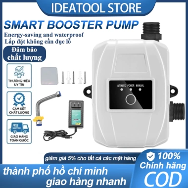 Bơm tăng áp 24V 180W mini cho bồn rửa, vòi sen - Nối pin năng lượng mặt trời, giá 539.999 VND