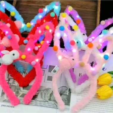 Bờm thỏ phát sáng dễ thương – Đồ chơi trẻ em an toàn, giá chỉ 35.000đ, giảm mạnh 2