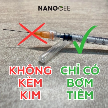 Bơm Tiêm Chống Trào Dưỡng Chất Meso HA Collagen - Đầu Kim 34G MPV 1ml Giá 40.000đ 3