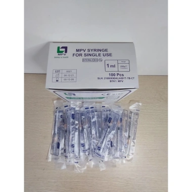 Bơm Tiêm Chống Trào Dưỡng Chất Meso HA Collagen - Đầu Kim 34G MPV 1ml Giá 40.000đ 7