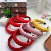 Bờm tóc mẹ và bé Y348 - bờm tết gấm xốp phồng phối áo dài, giá ưu đãi 42.000₫