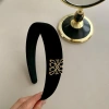 Bờm Tóc Nhung Băng Đô 3,5cm - Đệm êm, mềm mại, Giá chỉ 80.000đ giảm từ 97.600đ 5