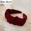 Bờm tóc nữ màu đỏ vải nhung lụa - Phong cách Tết sang trọng, giảm còn 20.000đ 4