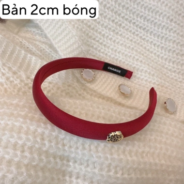 Bờm tóc nữ màu đỏ vải nhung lụa - Phong cách Tết sang trọng, giảm còn 20.000đ 10 Bờm tóc nữ màu đỏ vải nhung lụa - Phong cách Tết sang trọng, giảm còn 20.000đ 10