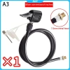 Bơm xe đạp DCP 70-120cm mở rộng ống, Inflator lốp nối vòi phun - Giá chỉ 23.800₫ 15