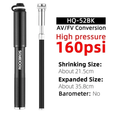 Bơm Xe Đạp Leo Núi Mini ROCKBROS 80-160 PSI - Siêu Nhẹ Độ Bền Cao Giá Ưu Đãi 259.587₫ 10 Bơm Xe Đạp Leo Núi Mini ROCKBROS 80-160 PSI - Siêu Nhẹ Độ Bền Cao Giá Ưu Đãi 259.587₫ 10