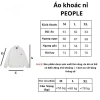 Bomber Nỉ K Form Boxy Áo Khoác 2 Da Nỉ 4 Mùa Thời Trang LADOSHOP 6