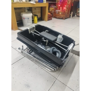 Bồn gội rời giường gội đầu kèm chân inox và phụ kiện - Giá ưu đãi 800.000đ 5 Bồn gội rời giường gội đầu kèm chân inox và phụ kiện - Giá ưu đãi 800.000đ 5