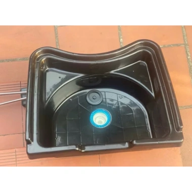 Bồn gội tai thỏ nhựa kèm phụ kiện trong bồn - Giá ưu đãi 750.000, không kèm chân kê, thay thế giường dùng bồn tai thỏ 3