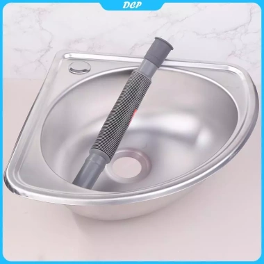 Bồn rửa RV thép không gỉ, nhỏ gọn đa năng cho nhà bếp, phòng tắm, cắm trại Motorhome - 187.400 VND
