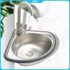 Bồn rửa RV thép không gỉ, nhỏ gọn đa năng cho nhà bếp, phòng tắm, cắm trại Motorhome - 187.400 VND 8