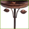 Bồn tắm chim cao 41 inch Vintage kim loại - 5 chốt cọc, greiwe2vn, giảm giá 17% 4