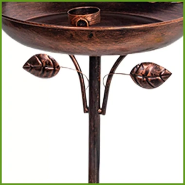 Bồn tắm chim cao 41 inch Vintage kim loại - 5 chốt cọc, greiwe2vn, giảm giá 17% 4