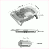 Bồn tắm gấp trẻ em 20kg chịu lực, có lỗ thoát nước - Phụ kiện phòng tắm zoeqnvn, giá chỉ 795.300 VND 5