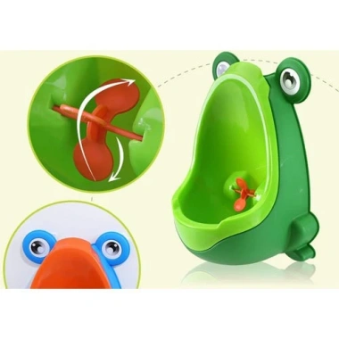 Bồn tiểu đứng cho bé trai hình ếch dễ thương - Dán tường, Giá ưu đãi 55.900 VND