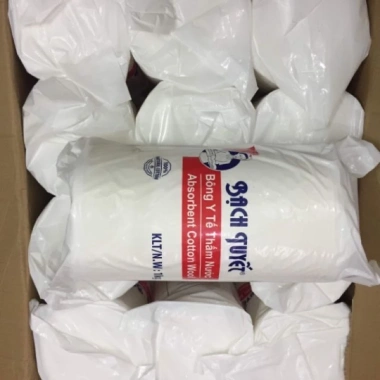 Bông bạch tuyết 500g cắt miếng, bông cuộn 1kg - Spa, chăm sóc sức khỏe, giảm còn 65k 2