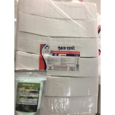 Bông bạch tuyết 500g cắt miếng, bông cuộn 1kg - Spa, chăm sóc sức khỏe, giảm còn 65k 6