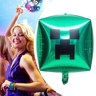 Bóng bay lá Minecraft đặc biệt - Đạo cụ sinh nhật, đồ tiệc, 17.280 VND greiwe2vn