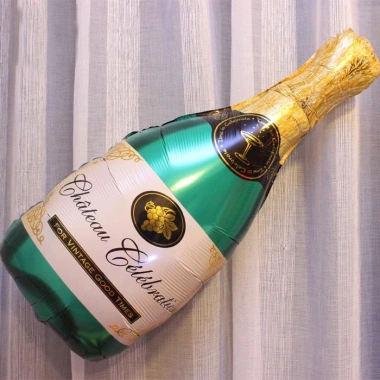Bong Bóng Hình Chai Rượu CHAMPAGNE Size ĐẠI - Phụ Kiện Trang Trí Sinh Nhật, Tiệc Party, Tết - Giá 6.000đ 5