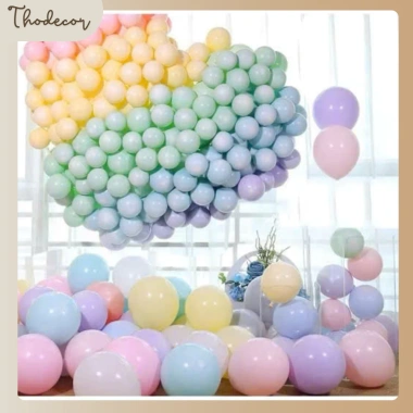 Bóng cao su nhũ Pastel Macaron trang trí sinh nhật và sự kiện đẹp giá chỉ 7.670 Bóng cao su nhũ Pastel Macaron trang trí sinh nhật và sự kiện đẹp giá chỉ 7.670
