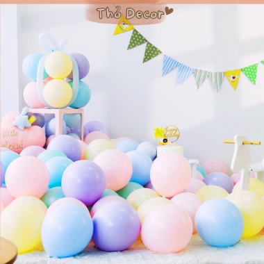Bóng cao su nhũ Pastel Macaron trang trí sinh nhật và sự kiện đẹp giá chỉ 7.670 2 Bóng cao su nhũ Pastel Macaron trang trí sinh nhật và sự kiện đẹp giá chỉ 7.670 2