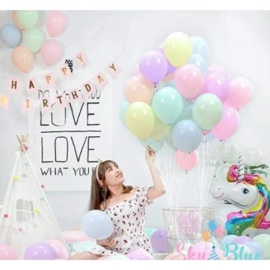 Bóng cao su nhũ Pastel Macaron trang trí sinh nhật và sự kiện đẹp giá chỉ 7.670 3 Bóng cao su nhũ Pastel Macaron trang trí sinh nhật và sự kiện đẹp giá chỉ 7.670 3