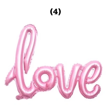 Bóng Chữ Love Nhiều Màu 70cm - Trang Trí Ngày 8/3, Quà Phụ Nữ, Giá 45.000đ 4
