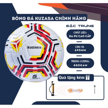 Bóng Đá Số 5 Tiêu Chuẩn Thi Đấu Da Cao Cấp 3 Lớp - Giá Ưu Đãi 126k 4