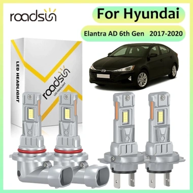 Bóng Đèn Halogen 800% 100W 6.000K 20.000LM Plug-N-Play Hyundai Elantra 2.017-2.020