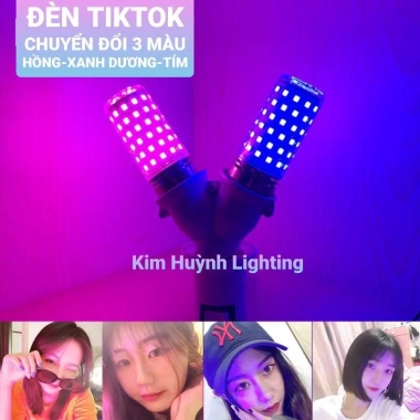 Bóng đèn LED 3 màu siêu sáng, chuyển đổi nhanh, tiết kiệm điện - Giá chỉ 69.000₫