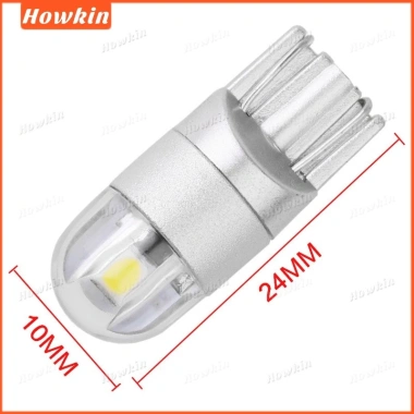 Bóng Đèn LED 3.030 2SMD W5W T10 6.000K 12V cho Ô Tô Xe Máy 1pc, sáng mạnh, tiết kiệm 2