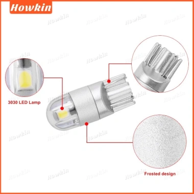 Bóng Đèn LED 3.030 2SMD W5W T10 6.000K 12V cho Ô Tô Xe Máy 1pc, sáng mạnh, tiết kiệm 3