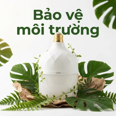 Bóng Đèn LED 30W Cao Cấp Siêu Sáng, Tiết Kiệm Điện, Ánh Sáng Trắng Dễ Chịu - Giá 15.000 VND 3