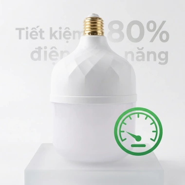 Bóng Đèn LED 30W Cao Cấp Siêu Sáng, Tiết Kiệm Điện, Ánh Sáng Trắng Dễ Chịu - Giá 15.000 VND 6