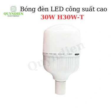 Bóng Đèn LED 30W H30W-T Sáng Tiết Kiệm Điện Thọ Lâu - Linh Kiện Quỳnh Diễn