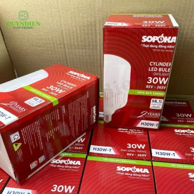 Bóng Đèn LED 30W H30W-T Sáng Tiết Kiệm Điện Thọ Lâu - Linh Kiện Quỳnh Diễn 7 Bóng Đèn LED 30W H30W-T Sáng Tiết Kiệm Điện Thọ Lâu - Linh Kiện Quỳnh Diễn 7