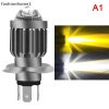 Bóng Đèn LED H4 H6 BA20D CSP Trắng Vàng Hi-Lo cho Xe Máy - Đèn Pha Sáng, Tiết Kiệm Năng Lượng, Giá 77.220đ 10