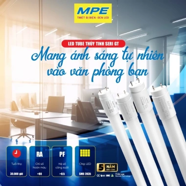 Bóng Đèn LED MPE Giao Hỏa Tốc SG 9W 18W Tuýp và Máng 0.6‑1m – Tiết kiệm năng lượng, giá chỉ 43.000₫