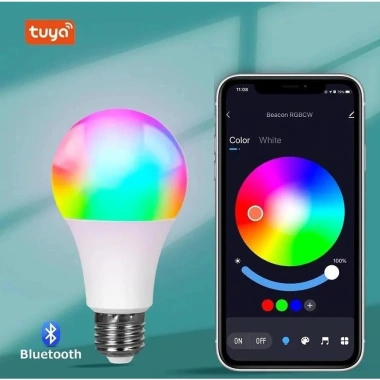 Bóng đèn LED RGB 9W/10W 220V điều chỉnh độ sáng, đổi màu, giá 40.109 VND