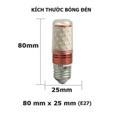 Bóng đèn LED siêu sáng đui xoáy E27, công suất cao, hình bắp ngô, giá chỉ 10.000 VND 9 Bóng đèn LED siêu sáng đui xoáy E27, công suất cao, hình bắp ngô, giá chỉ 10.000 VND 9