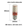 Bóng đèn LED siêu sáng đui xoáy E27, công suất cao, hình bắp ngô, giá chỉ 10.000 VND 12