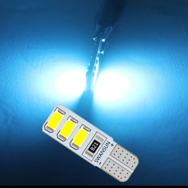 Bóng Đèn Led T10 Siêu Sáng 24V/12V Nhiều Màu, Dễ Gắn Nọc Xe Hơi và Xe Tải - Giá ưu đãi 36.171đ 5